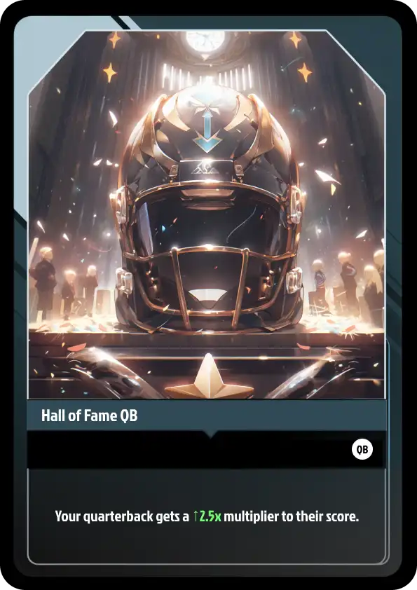 Hall of Fame QB artwork